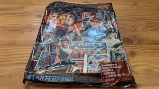 Force Attax Movie Serie 3 Starterpack Unboxing [upl. by Zaneski]