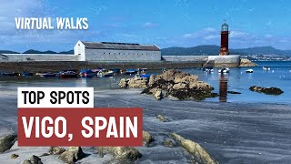 Explore Vigo Spain A Virtual Walkthrough of its Most Beautiful Places [upl. by Pirri]