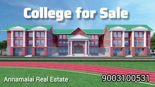 Arts College for Sale in Tamilnadu [upl. by Ahsatel158]