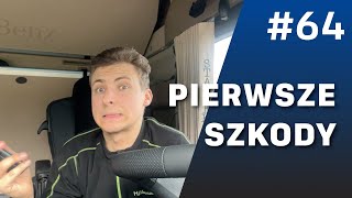 Pojedyncza Obsada  Pierwsza trasa… Pierwsze szkody…  StaszekTrucker 64 [upl. by Thain]