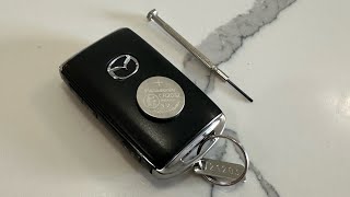 How to Change the Battery on a Mazda CX30 Key Fob 20202023 Models [upl. by Prasad]