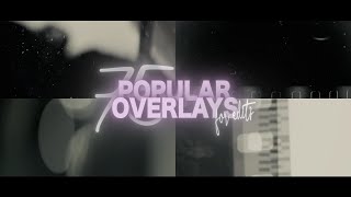 75 popular overlays for edits [upl. by Jeannine111]