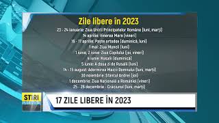 17 ZILE LIBERE ÎN 2023 [upl. by Mount]