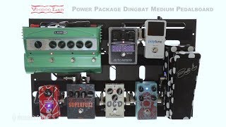 Voodoo Lab Dingbat Medium Pedalboard Power Package with Pedal Power 2 PLUS [upl. by Myrvyn]