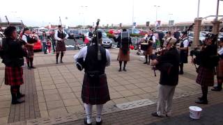 Teesside Pipe Band [upl. by Ahsikan]