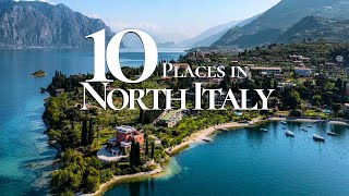 10 Most Beautiful Towns to Visit in Northern Italy 4K 🇮🇹  Underrated Places in Italy [upl. by Crescantia]