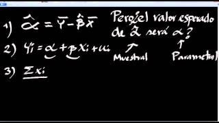 Demostración de que alfa estimador es insesgado [upl. by Ezeerb135]