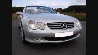 SL 500 vs CL 500  Mercedes Benz R230 C215 presentation SL500 CL500 AMG V8 Berlin HD High Quality [upl. by Troth]