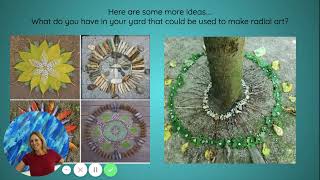 The Art of Andy Goldsworthy  Radial Designs in Nature [upl. by Haliek]