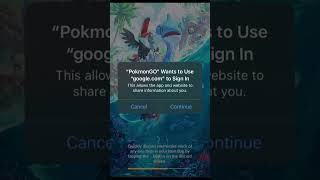 Pokémon Go “PokmonGo” Login Issue pokemon pokemongo [upl. by Eenafets]