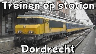 Treinen op station Dordrecht [upl. by Biddle]