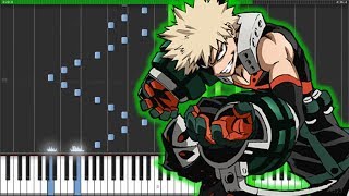 Boku no Hero Academia S2 OP 2 僕のヒーローアカデミア 2ndシーズン  quotSora ni Utaebaquot  quot空に歌えばquot Piano Synthesia [upl. by Paddy338]