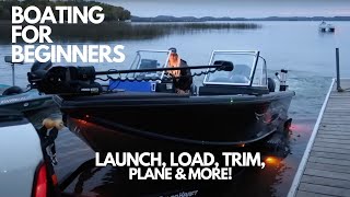 Boating Basics COMPLETE Guide to Launching Loading Driving amp More [upl. by Filbert902]