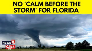 Hurricane Milton In Florida 2024  Hurricane Milton Spawns Tornado Outbreak In Florida  N18G [upl. by Adniles800]