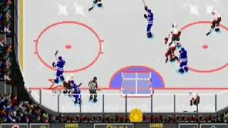 Classic NHL 95 goal [upl. by Gittle]