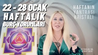 22  28 Ocak 2024 Haftalık Burç Yorumları  22  28 Ocak Haftasında Burçları Neler Bekliyor [upl. by Laikeze470]