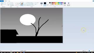 Ms Paint  Scenery drawing howtodraw priyascorner digitaldrawing mspaint [upl. by Anifled937]