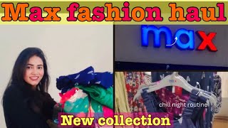 Max fashion haul  max fashion shopping new collection in max pritysharmavlog [upl. by Beaston357]