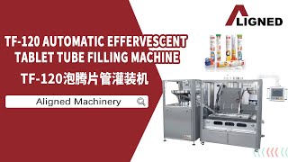 Effervescent tablet tube filling machine [upl. by Canute]