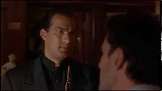 The Glimmer Man legendary restaurant scene Steven Seagal [upl. by Arutak]