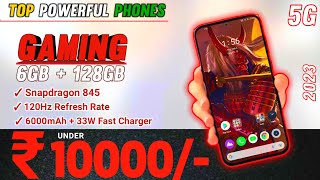 TOP 5 BEST GAMING PHONE UNDER 10000 IN 2023 6GB  128GB BEST GAMING PHONE UNDER 10K FOR FF BGMI [upl. by Anahsor]