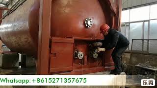 ISO NH3 Tank Container Hydraulic Test 32Mpa [upl. by Aldrich]