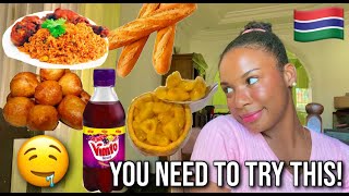 TOP 10 GAMBIAN FOODS YOU NEED TO TRY 🇬🇲❤️  African American Trying African Foods [upl. by Burns709]