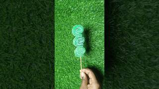 Green colour ka Jalebi wala chocolate chocolates lollipops candy viral sweet viralshorts 🍭🍭🍭 [upl. by Ehtyaf]