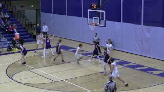 Hudsonville Unity Christian vs Schoolcraft Boys High School Basketball 1623 [upl. by Muhan]