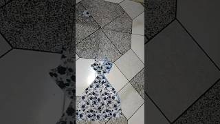 Designer frock cutting tips frock cutting kaise karein trendingytshorts [upl. by Thorlay]