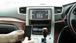 Toyota Vellfire FM Convertor listen to Malaysia Radio Freq 75mHz1080mHz [upl. by Hutson]