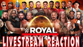 WWE Royal Rumble 2022 Livestream and Reactions [upl. by Dupre]