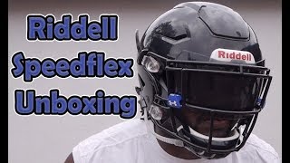 Riddell Speedflex Helmet  SportsUnlimitedInccom Football Helmet Unboxing [upl. by Iras592]