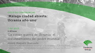 ‘Málaga Ciudad abierta Ucrania año uno’  ‘La «otra» guerra de Ucrania’ [upl. by Weight892]