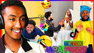 🔴Jara Tesfaye Funny tiktok Ethiopian funny tiktok video ጃራ ተስፋዬ በአሳቅ ገደለን  seifu on ebs [upl. by Leahcimaj50]