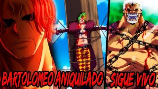 ONE PIECE 1126  ODA ES UN GENIO El YONKOU SHANKS Aniquila a los PIRATAS de BARTOLOMEO  Y LUFFY [upl. by Nomis108]