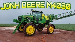 aplicação de fungicida com o JONH DEERE M4030 EXACT APPLY [upl. by Sorodoeht]