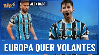 🇪🇪⚫️⚽️🔵 Europeus de olho nos volantes do Grêmio [upl. by Nelson]