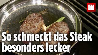 Starkoch Johann Lafer verrät seinen ultimativen SteakTrick  Kochen mit Lafer [upl. by Lacsap443]