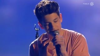 13Year Old Noah Levi Sings Ed Sheerans I See Fire  The Voice Kids 2015 [upl. by Sivad]