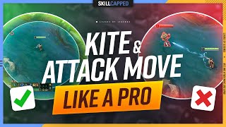 How to ATTACK MOVE amp KITE like a PRO  League of Legends [upl. by Ardnauqal]