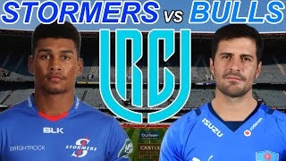 STORMERS vs BULLS URC 2022 Live Commentary United Rugby Championship 2022 [upl. by Fritzsche134]