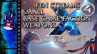 X4 Foundations–Small Base Faction Weapons Explained No Music [upl. by Alleusnoc]