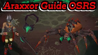 Araxxor Guide OSRS  All Mechanics Explained With Budget Gear Ironman Friendly [upl. by Agripina]