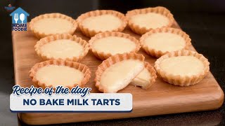 No Bake Milk Tarts  Home Foodie Cooking Show Madalicious [upl. by Ytissahc]