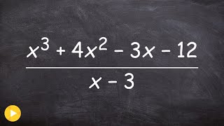 Dividing polynomials using long division [upl. by Jillie]