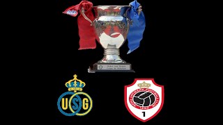 Croky Cup Final Belgian 2024 Royale Union SaintGilloise  Royal Antwerp FC PES 2021 [upl. by Nyvek]