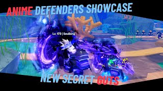 Secret Cursed Berserker Paladin showcase in Anime Defenders [upl. by Pergrim]