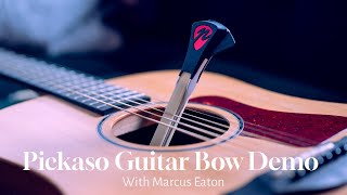 Pickaso Guitar Bow  Full demonstration video [upl. by Healion]