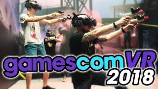 The Best VR Games amp Experiences Of Gamescom 2018 [upl. by Eniaral344]